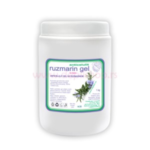 Anticelulit ruzmarin gel 1 kg