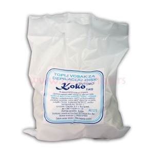 EUROWAX Topli vosak DISK Koko intimo 1kg