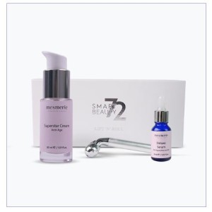 MESMERIE ANTI-AGE SET PROTIV BORA - DELUXE (serum, krema, masažer)