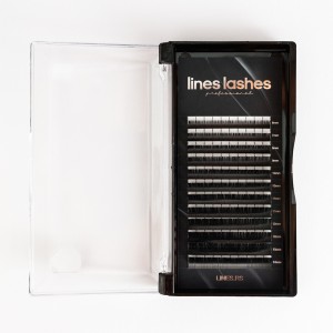 LINES LASHES 0.15 C MIX 6-14mm svilene trepavice