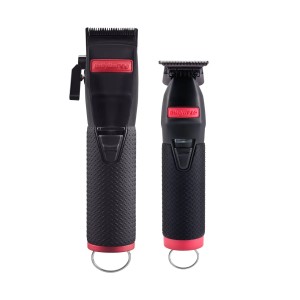 BABYLISS PRO SET Mašinica + Trimer BOOST BLACK/RED