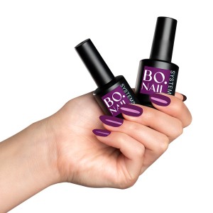 BO NAILS Gel lak za nokte 023 "Mulberry" Ljubičasti - 7 ml