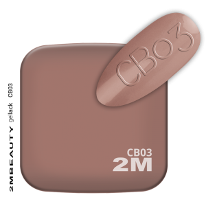 2M BEAUTY w GEL LAK - COLORED BASE CB03 13ml