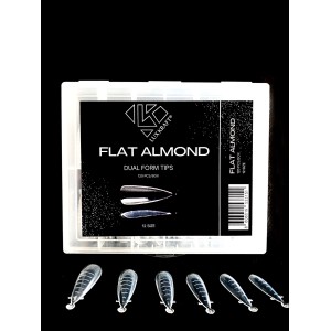 LUX KRAFT Dual form tipse – FLAT ALMOND